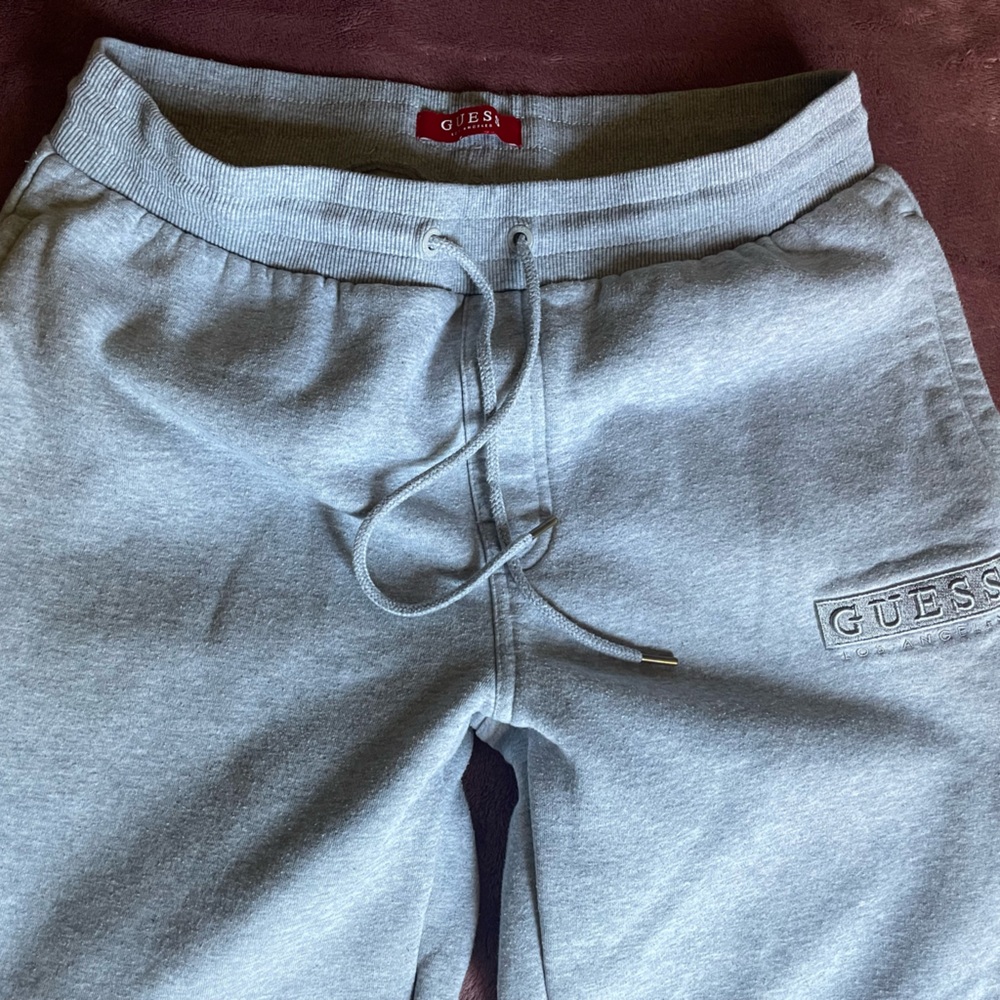Gray GUESS Sweatpants